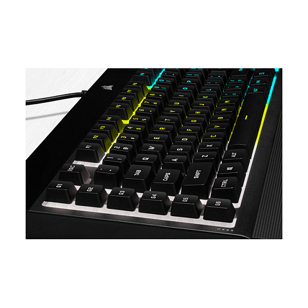 Tastierë Gaming Corsair K55 RGB PRO / Full-Size / Membrane / AZERTY Francez / RGB / 6 Macro Keys / Anti-Ghosting / USB - Zezë - 5