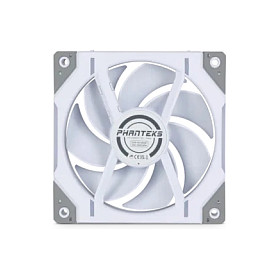 Ftohës për Kasë Phanteks D30-120 PWM Regular D-RGB / 120mm / 30mm / 250-2000 RPM / PWM / 64.3 CFM / 3.01 mmH₂O / D-RGB – Bardhë - 4