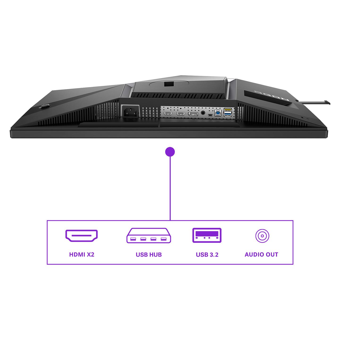 Monitor Gaming AOC AGON PRO AG246FK / 24.1″ / FHD TN / 540 Hz / 0.5 ms / DisplayPort + HDMI + USB-Hub - Zezë - 20