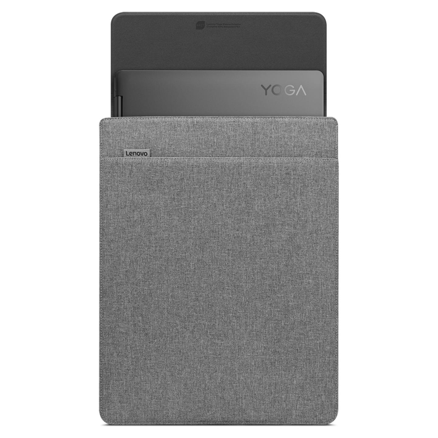 Këllëf për Laptop Lenovo Yoga GX41K68624, 14,5 inç, material i ricikluar, mbyllje magnetike – Gri - 5