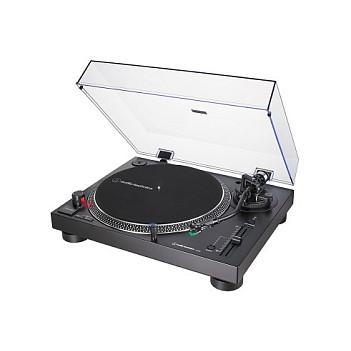 Gramafon Audio-Technica AT-LP120X, Me motor me lëvizje direkte, Manual, USB, Krah në formë J - Zezë