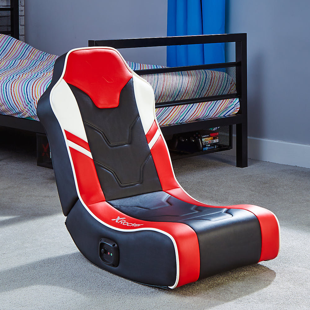 Karrige Gaming X Rocker Shadow 2.0 - Zezë/Kuqe/Bardhë - 2