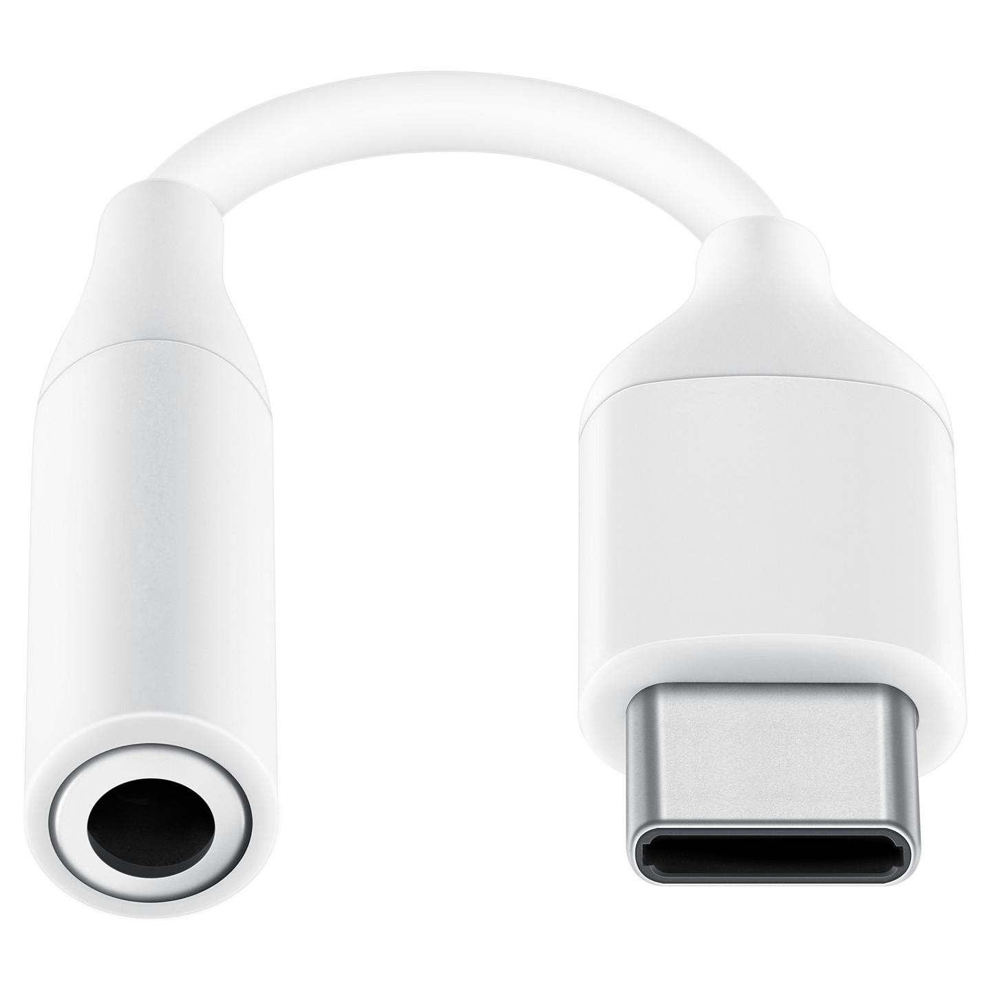 Kabllo USB Samsung EE-UC10J / USB-C në Jack 3.5mm / Audio - Bardhë - 2