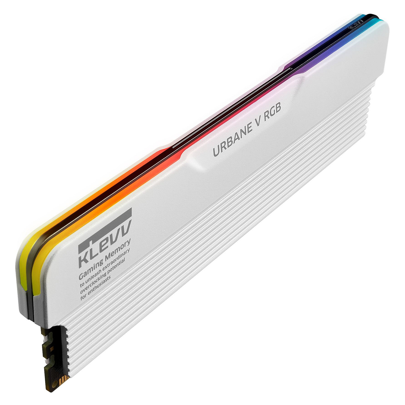 RAM Memorie DDR5 KLEVV Urban V RGB / 32GB (2x16GB) / DIMM / 6000MHz / CL28 - Bardhë - 7