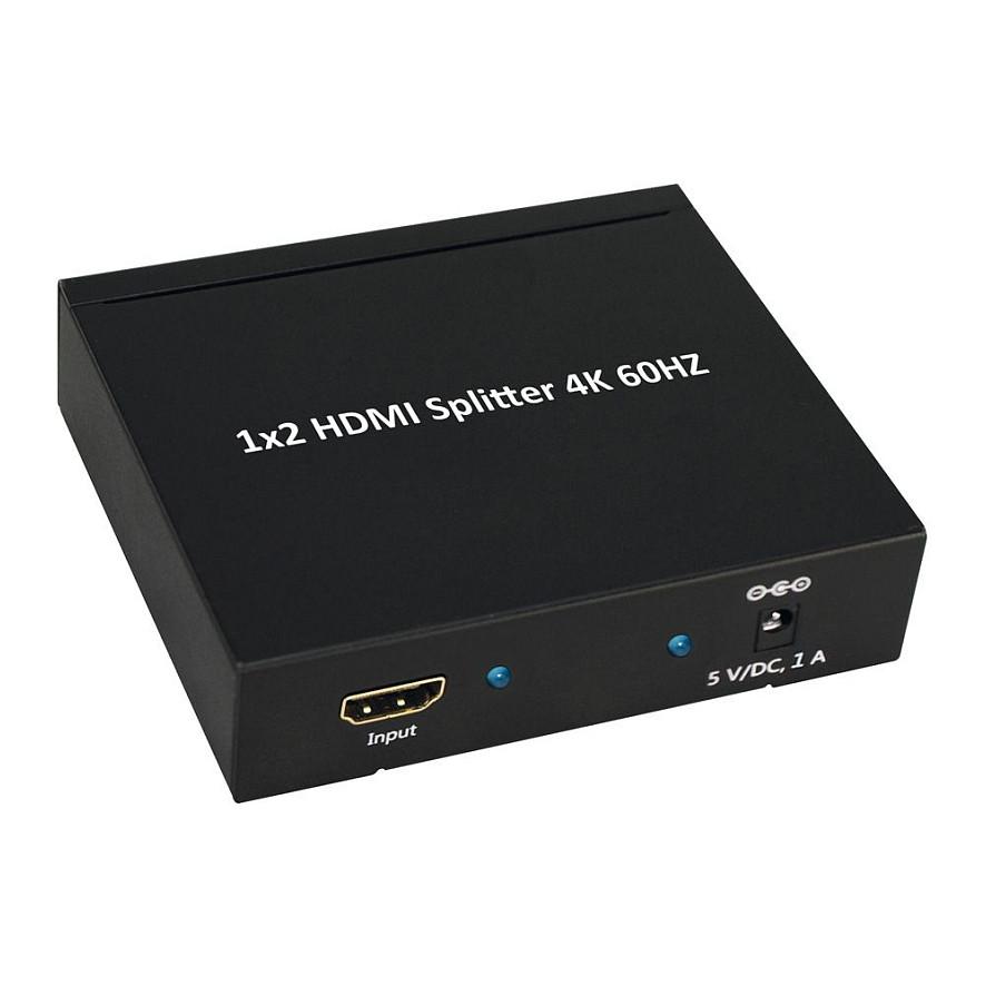 Splitter Video HDMI VALUE 14.99.3582, 1 Hyrje, 2 Dalje, 4K, 4096 × 2160 – Zezë - 3