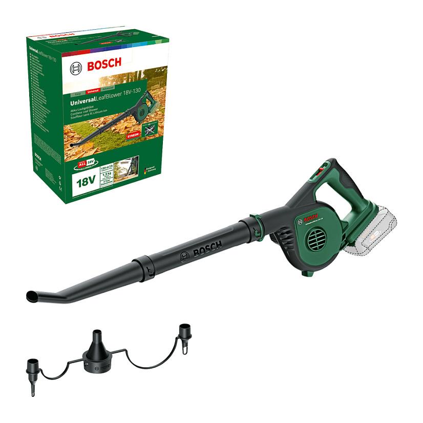 Fryrëse Gjethesh me Bateri Bosch UniversalLeafBlower 18V-130, 18V, 245km/h - Gjelbër - 3