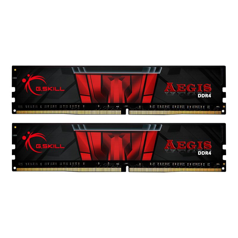 RAM DDR4 G.SKILL Aegis – 16GB (2x8GB), DDR4, 3200MHz, CL16, 1.35V, DIMM, Dual Channel