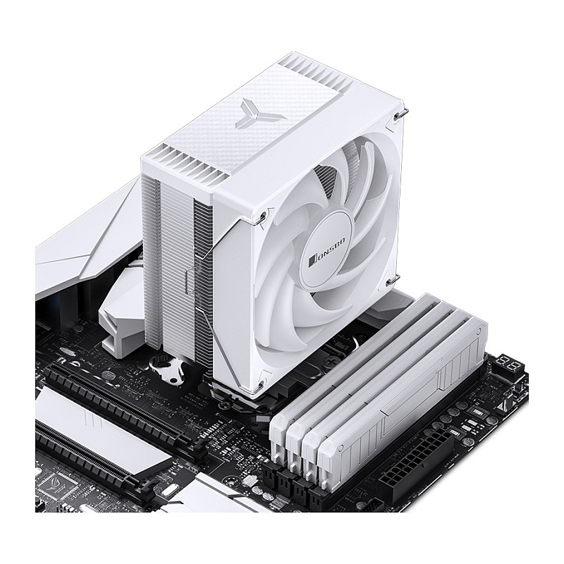 FtohĂ«s pĂ«r Procesor Jonsbo CR-1000 EVO RGB / 120mm PWM Fan / 4Ă Heatpipe / RGB / AM4/AM5 / LGA1150/1151/1155/1156/1200/1700/1851 â BardhĂ« - 21