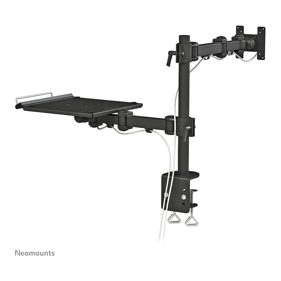 Mbajtëse për Monitor Neomounts FPMA-D960NOTEBOOK, 1 Monitor, deri 27", Laptop deri 22", 10kg, 15kg - Zezë - 5