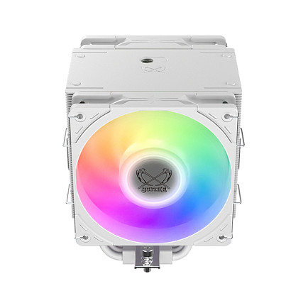 Ftohës për Procesor Scythe MUGEN 6 Dual Fan White ARGB Edition / Dual-Tower / 2x120mm / 6 Heat Pipes / ARGB - Bardhë - 5