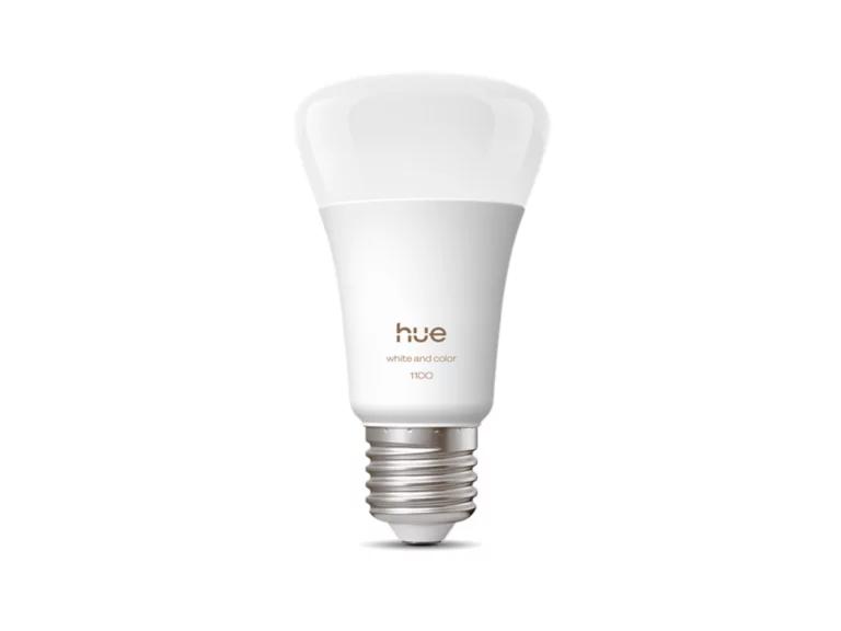 Ndriçues Philips Hue A60, LED Inteligjent, E27, 1100 lm, 1000–20000 K, Bluetooth, Zigbee – Bardhë - 2