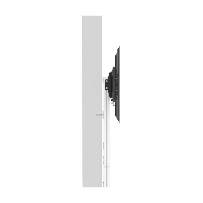 Mbajtëse për TV Equip 650614 , 37–86" , deri 45kg , stativ dyshemeje , lartësi e rregullueshme , e pjerrët , VESA 100x100–600x400 - Argjend - 5