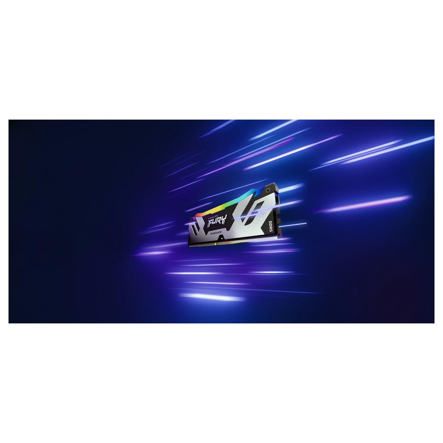 Memorie DDR5 Kingston FURY Renegade RGB, 32GB (2x16GB), 6400MHz, CL32, 288-pin, 1.4V - Zezë - 9