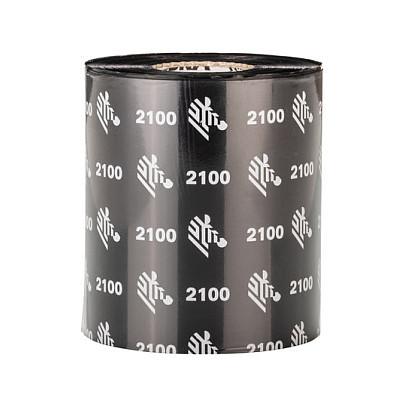 Shirit Termik Zebra 2100 Wax, 89 mm, 450 m, 12 copë - Zezë