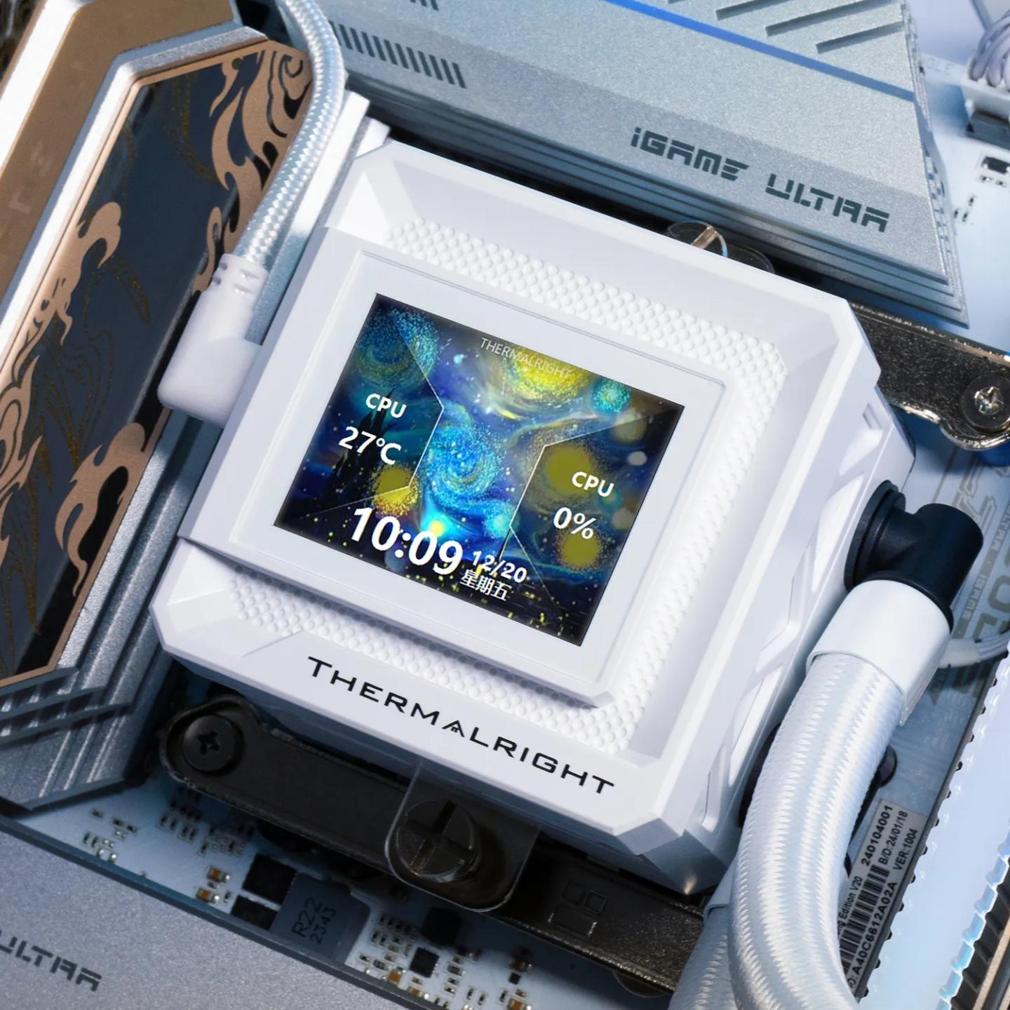 Ftohës për Procesor Thermalright Frozen Warframe 360 SE ARGB, 360mm - Bardhë - 9