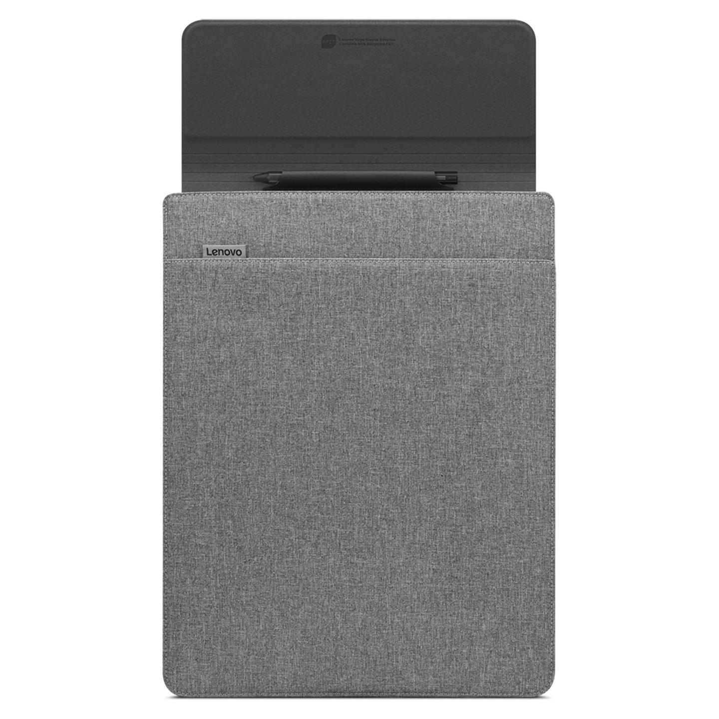 Këllëf për Laptop Lenovo Yoga GX41K68624, 14,5 inç, material i ricikluar, mbyllje magnetike – Gri - 3