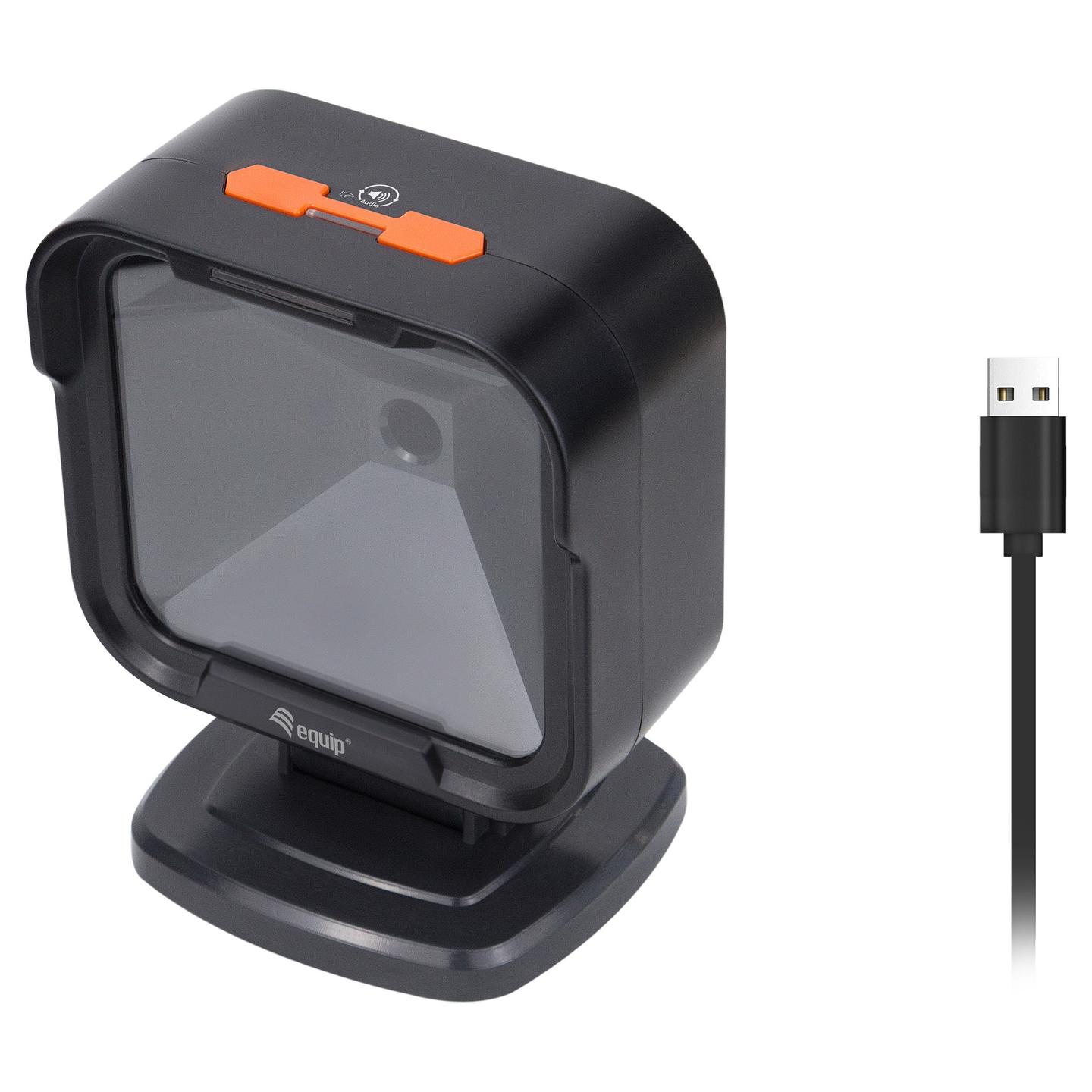 Skaner Barkodesh Equip 351028 / 1D/2D / LED / USB / IP54 - Zezë - 5