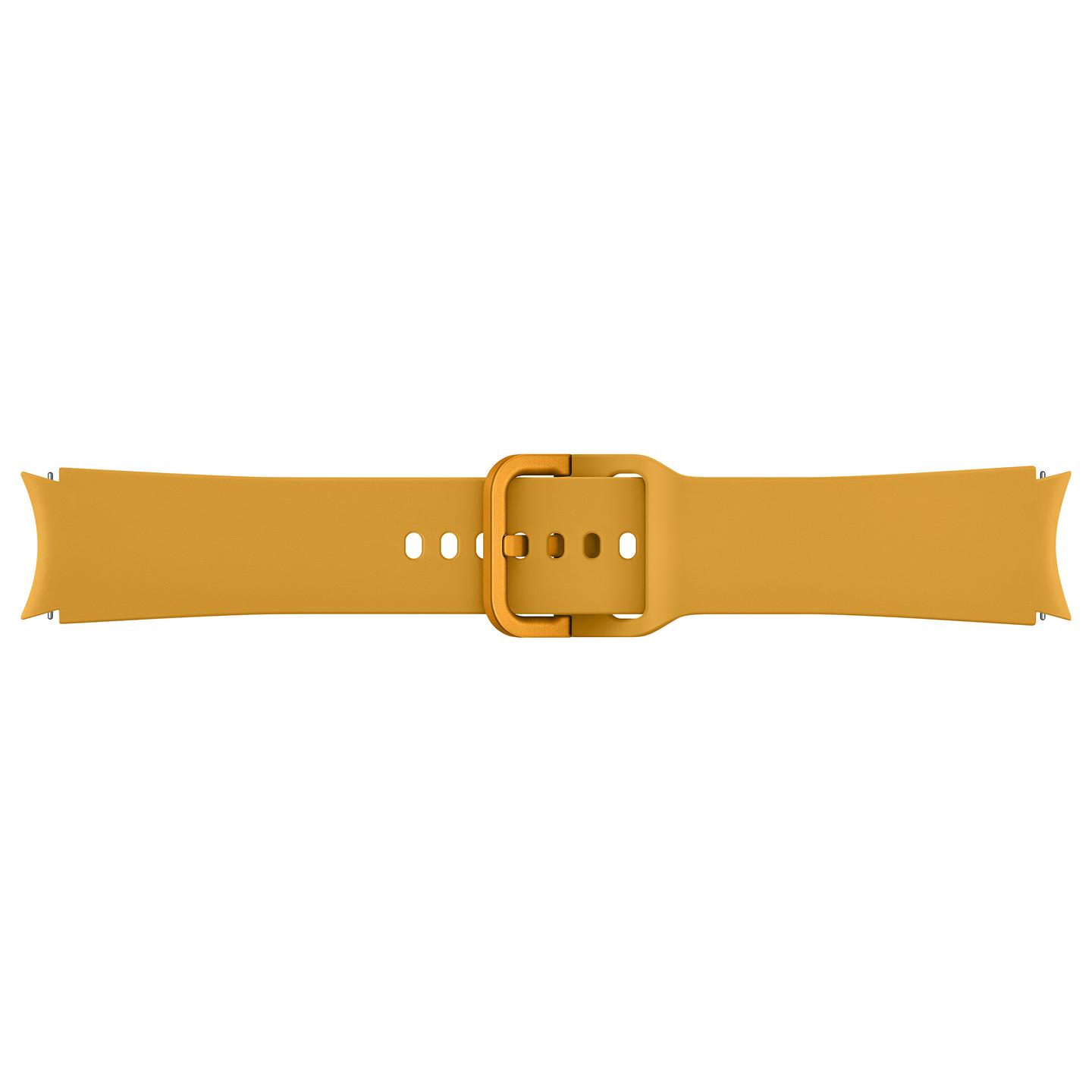 Rrip për Orë Samsung Galaxy Watch4, Sport Band, 20mm, M/L – Verdhë - 3