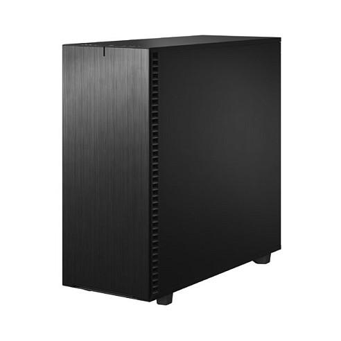 Kasë Fractal Design Define 7 XL / E-ATX Full-Tower / 2x140mm Dynamic X2 GP-14 (Para) + 1x140mm Dynamic X2 GP-14 (Prapa) / 4xUSB Type-A + USB Type-C / Panel Çeliku – Zezë - 8