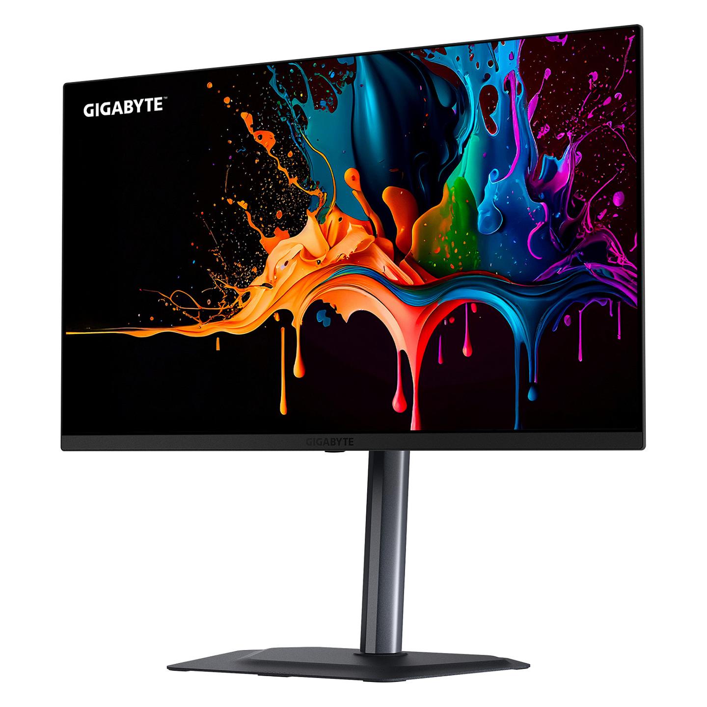 Monitor Gaming Gigabyte MO27Q3 / 27" / QHD QD-OLED / 360Hz / 0.03ms / HDMI+DP+USB-C - Zezë - 2