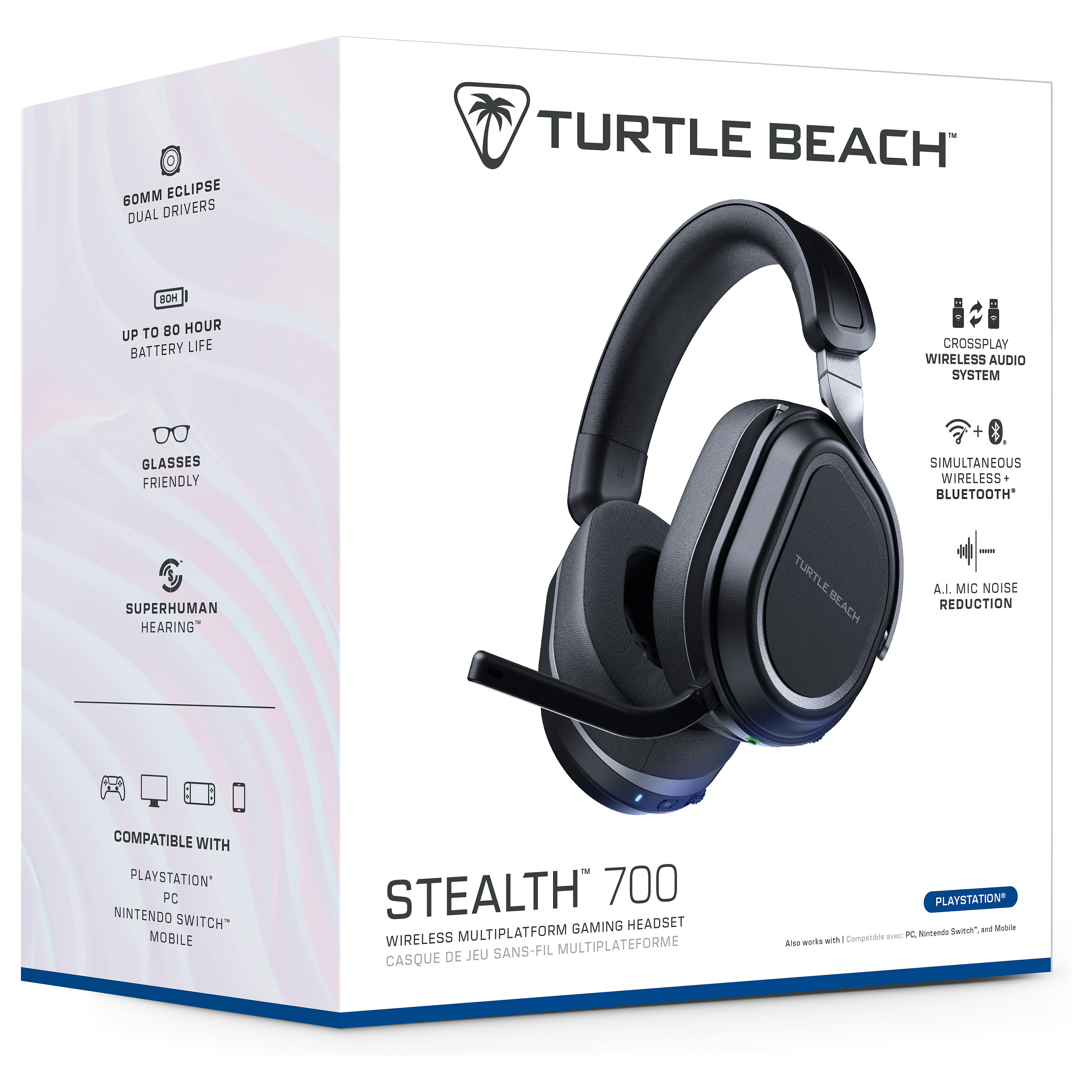Kufje Gaming Turtle Beach Stealth 700 Gen 3 / Wireless 2.4 GHz + Bluetooth 5.2 / 60 mm – Zezë - 10