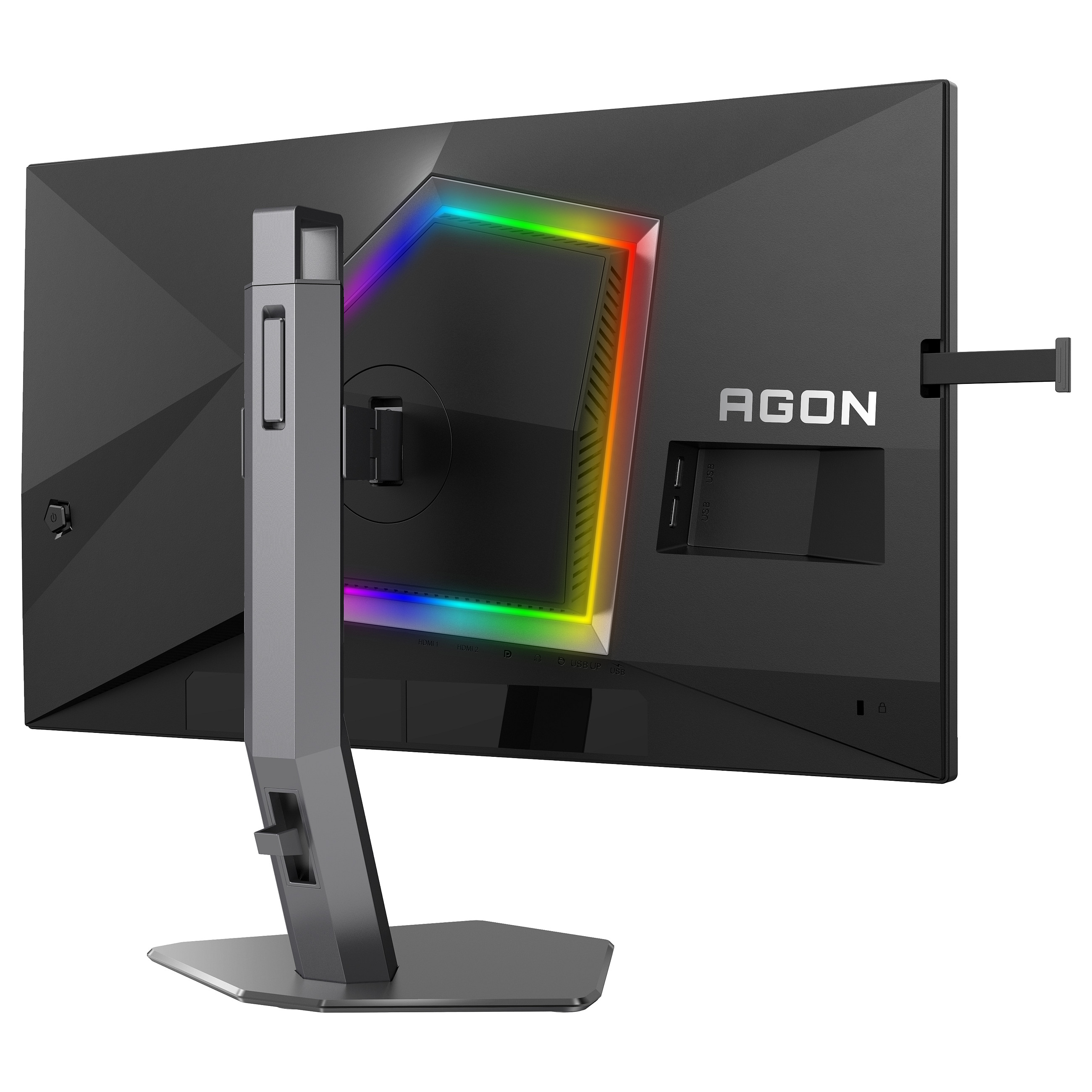Monitor Gaming AOC G2 AG246FK6 / 24.1" / Full HD LED / 540Hz / 0.5ms / HDMI+DP+USB - Zezë/Gri - 17