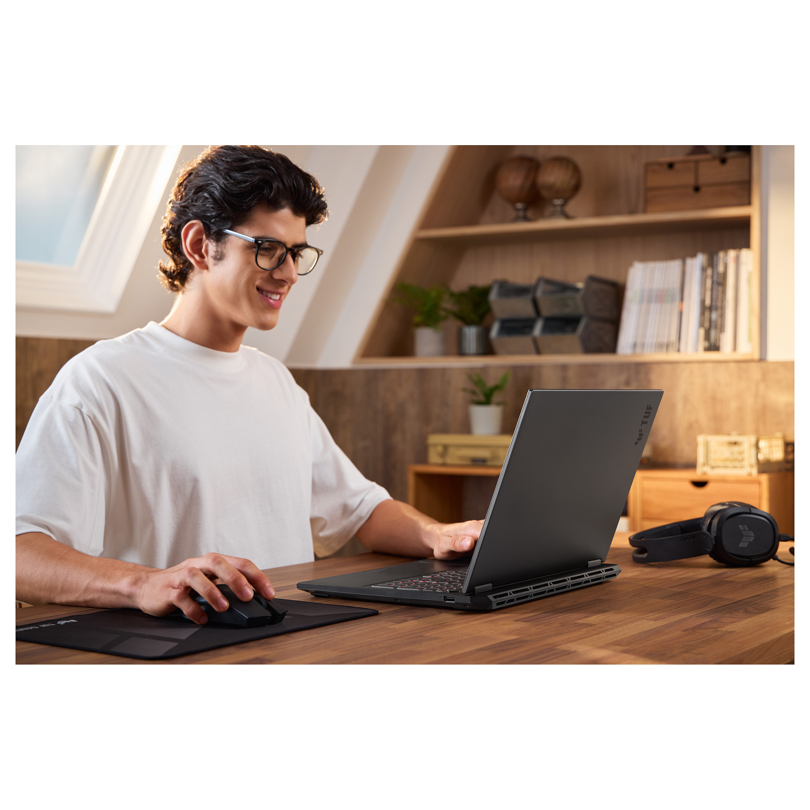 Laptop ASUS TUF Gaming A16 FA608WI-QT010W / Ryzen AI 9 370 / 16GB LPDDR5x / 1TB / 16" WQXGA 2.5K IPS 165Hz / RTX 4070 8 GB - Zezë/Hiri - 19