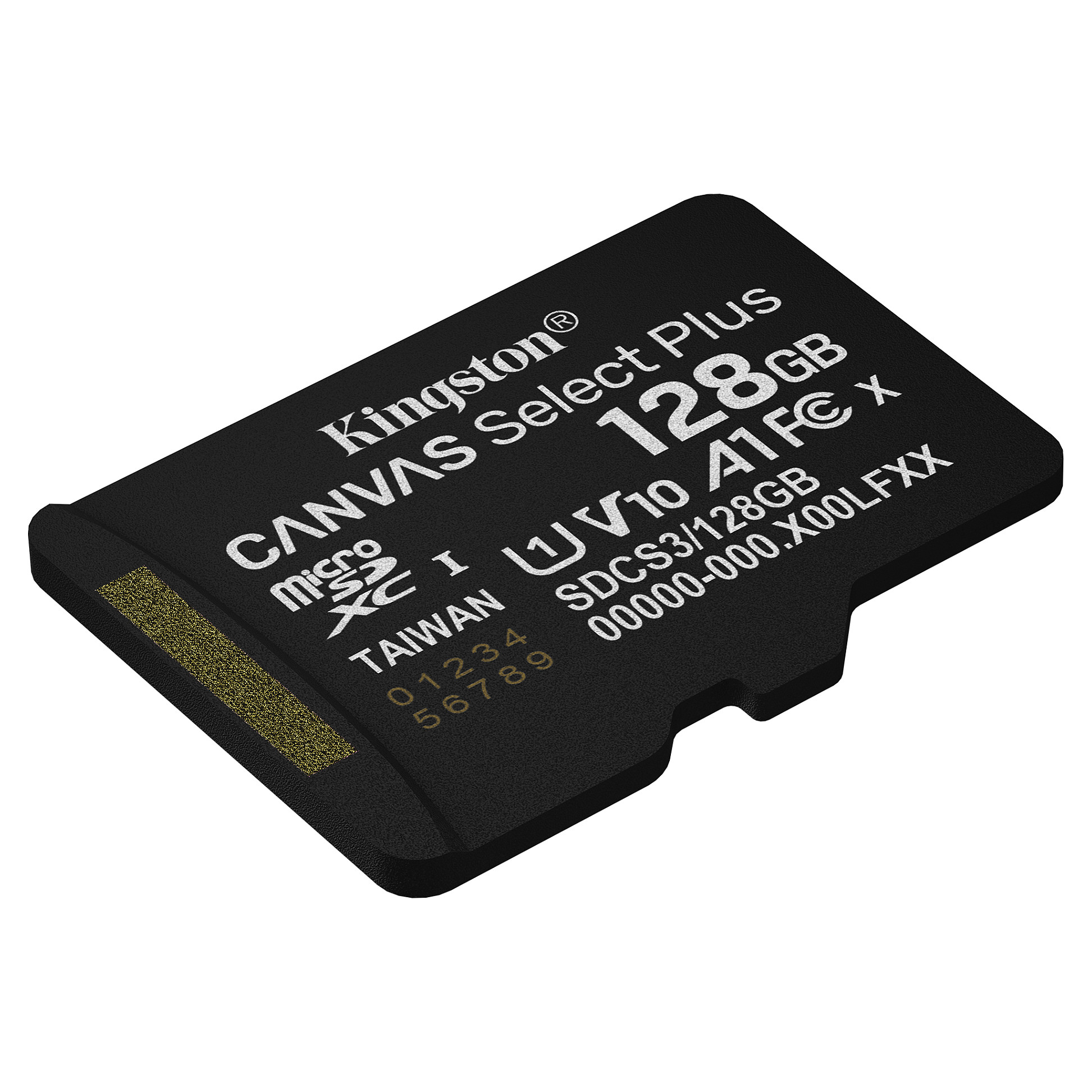 Kartë Memorie Kingston Canvas Select Plus Gen3 / 128GB / microSDXC / UHS-I / 150 MB/s / A1 - Zezë - 4
