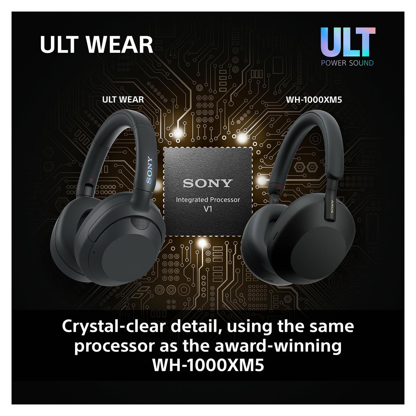 Kufje pa kabllo SONY WH-ULT900N / Bluetooth 5.2 / 40mm / ANC / DSEE / 360 Reality Audio / Mikrofon - Bardhë - 14