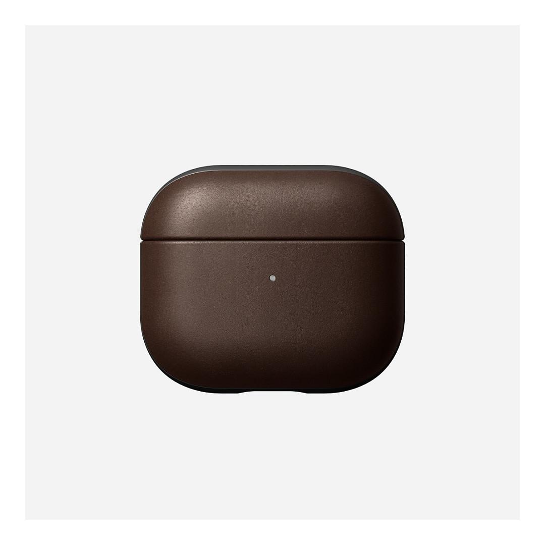 Aksesorë për Kufje Nomad NM01001485 / Modern Leather Case / AirPods 3rd Generation / Wireless Charging - Kafe - 2