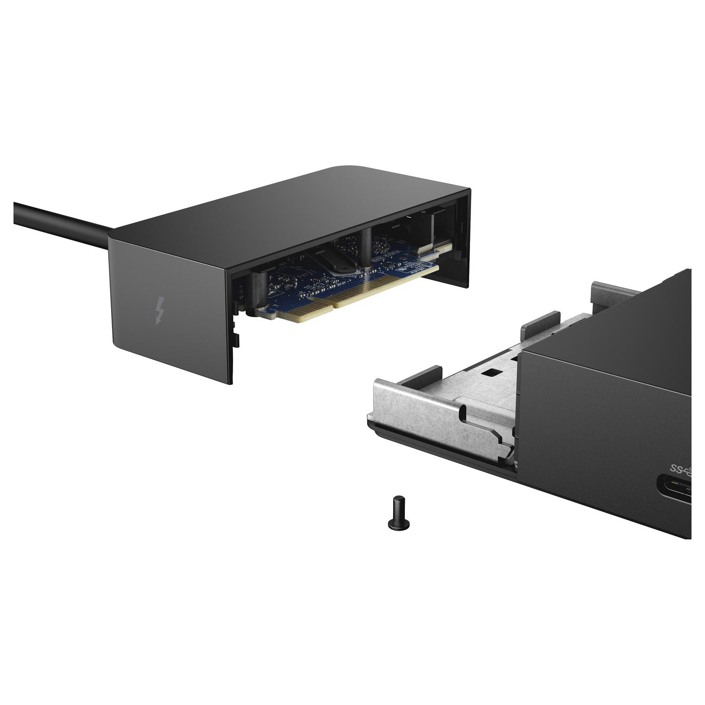 Docking Station Dell WD19TB / 3x USB-A / 3x USB-C / 2x DisplayPort / 1x HDMI / Ethernet / Audio / 130W PD / 180W – Zezë - 6