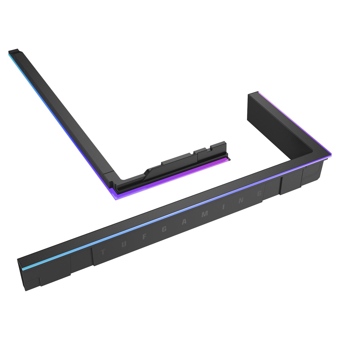 Aksesor për kasë ASUS TUF Gaming GT502 Horizon, ARGB Lighting Kit, Aura Sync, montim magnetik - Zezë - 7