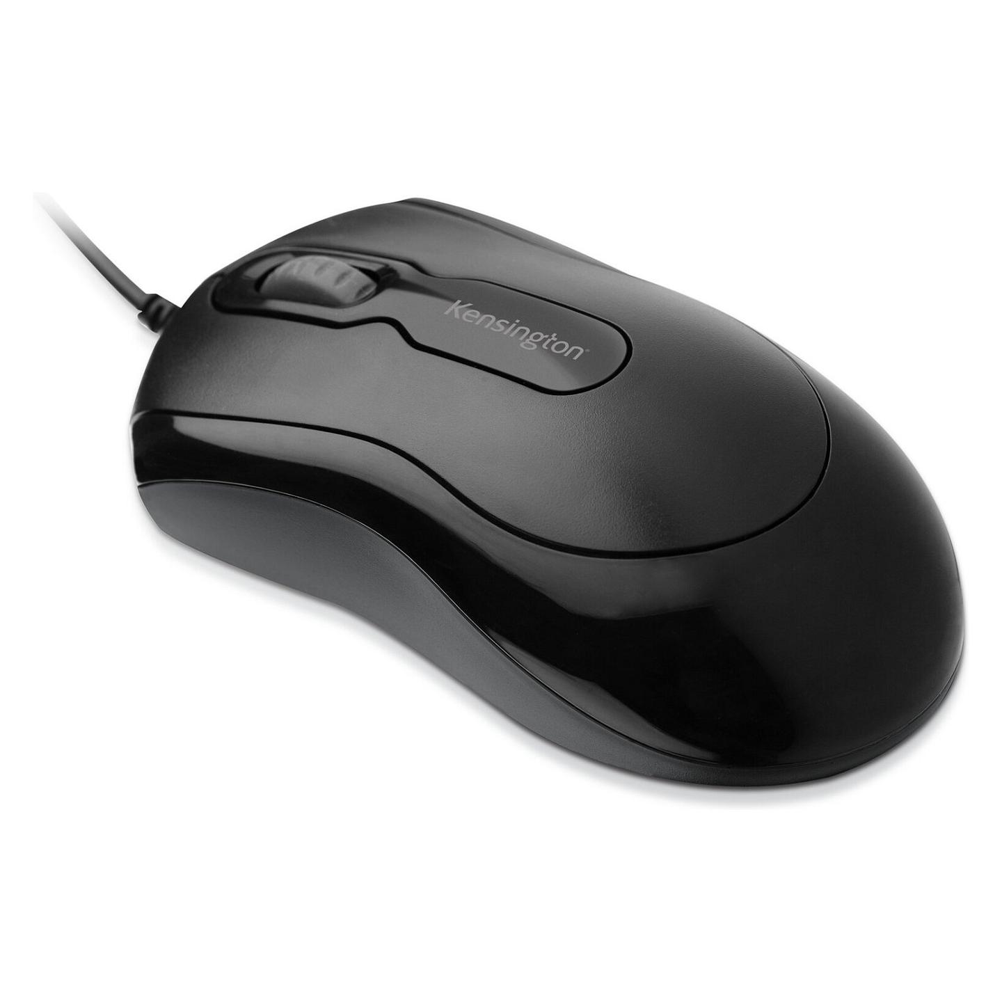 Maus me Kabllo Kensington Mouse-in-a-Box / Optik / 800 DPI / 3 Butona / USB-A / Kabllo 1.8 m - Zezë - 4