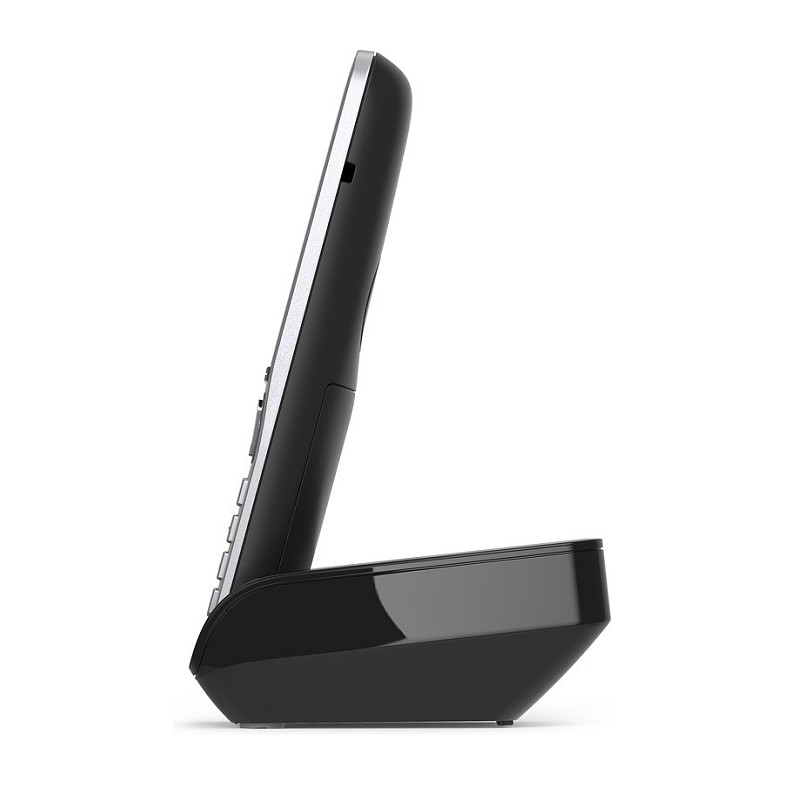 Telefon i thjeshtë Gigaset COMFORT 500 / 2.2" / DECT & Hands-Free - Zezë/Argjendtë - 17