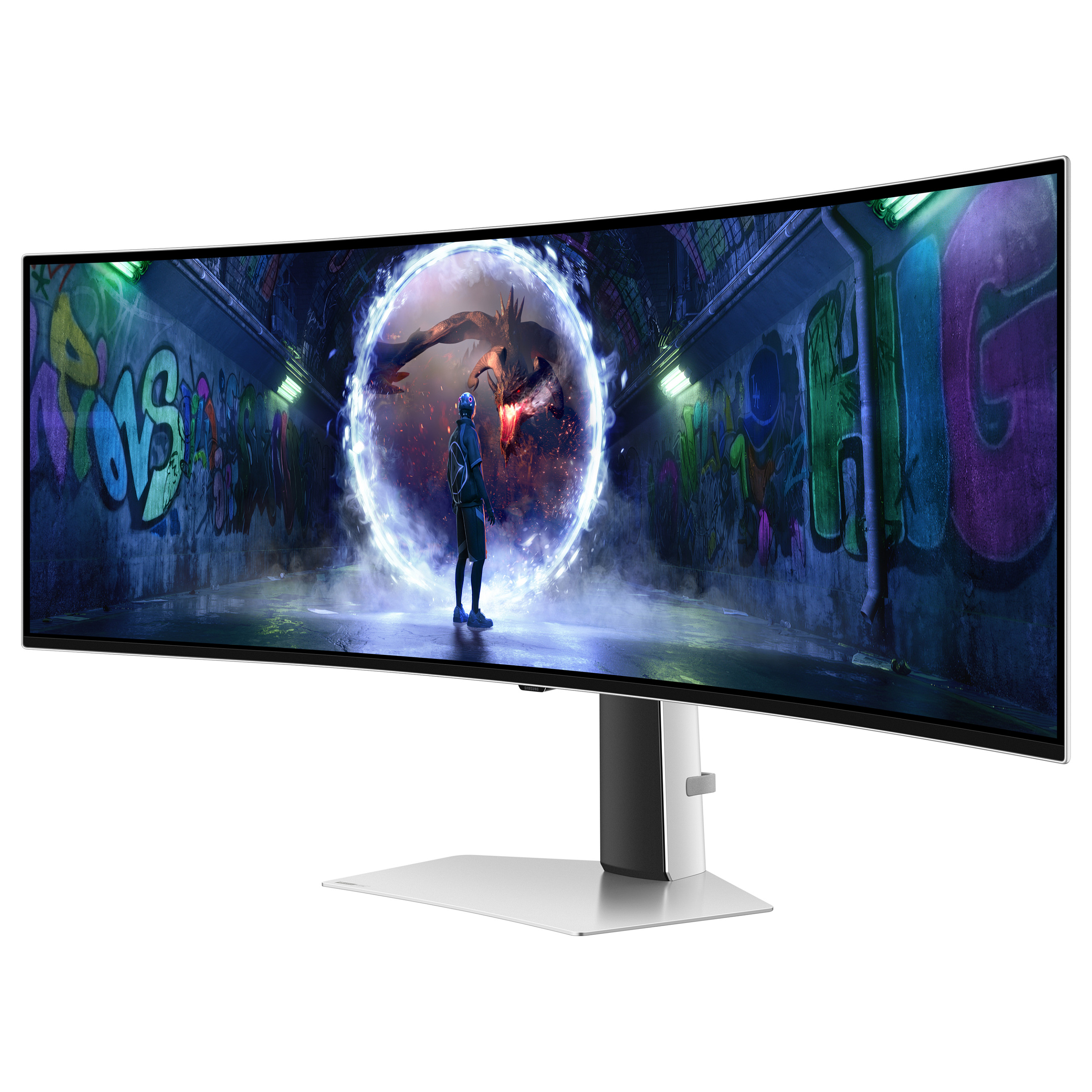 Monitor Samsung G93SD / 49" / DQHD OLED / 240Hz / 0.03ms / HDMI+DisplayPort+USB-C - Argjend - 2