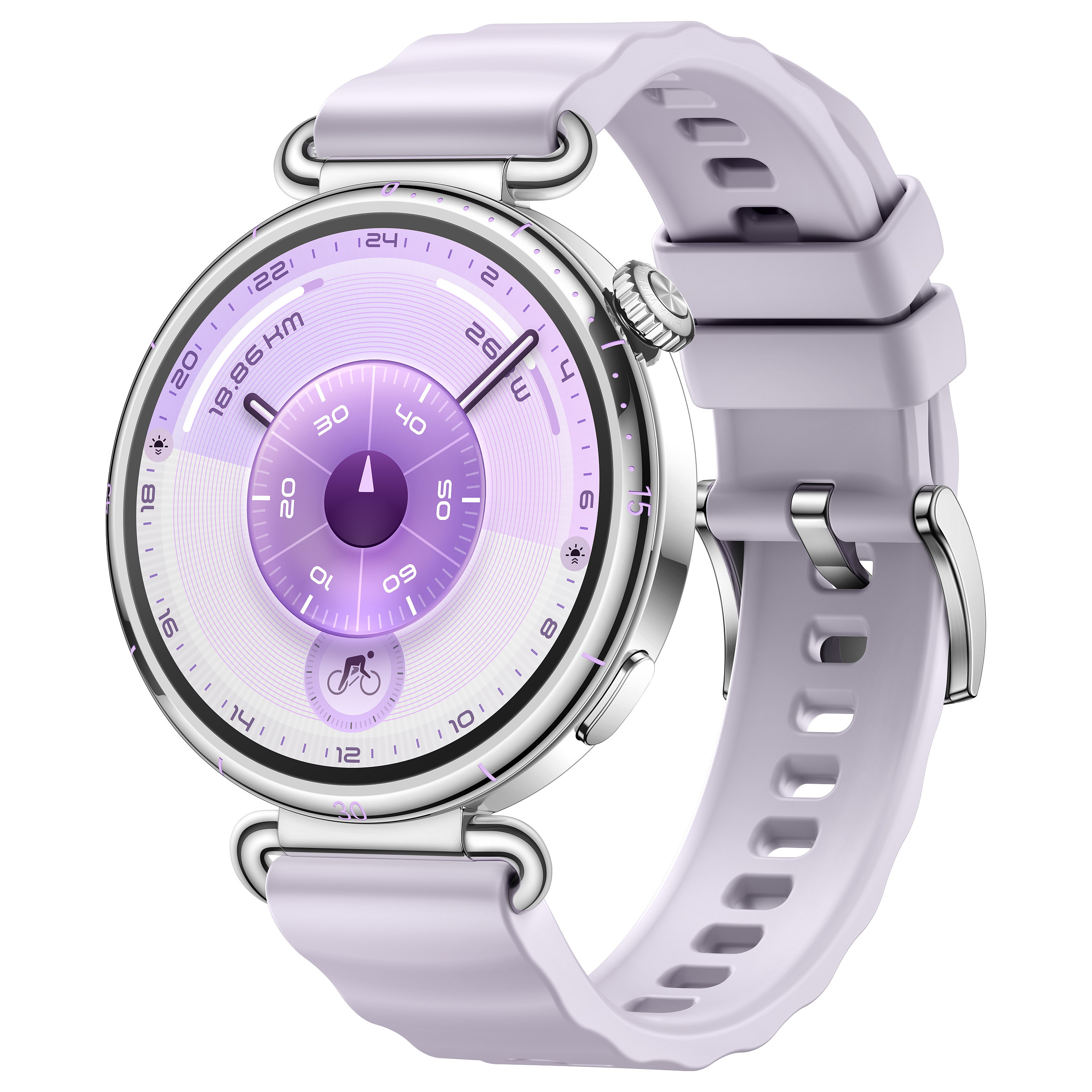 Orë e mençur Huawei WATCH GT 6 / 1.32" / AMOLED / GPS / Bluetooth / NFC / Monitorim Shëndeti - Argjend - 2
