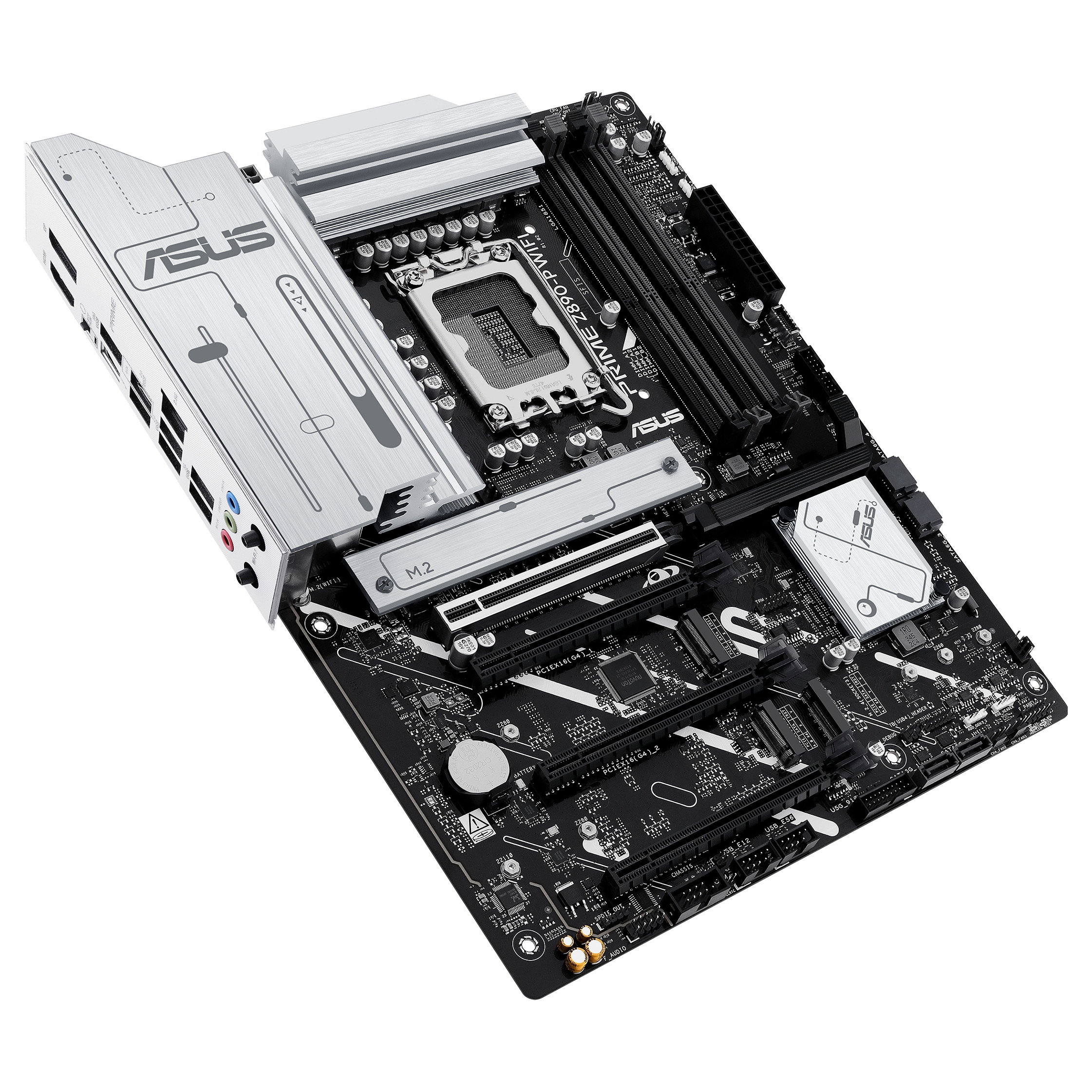 Pllakë Amë ASUS PRIME Z890-P WIFI / Intel LGA1851 / Z890 / DDR5 / ATX / Wi-Fi 7 / 2.5GbE LAN - 8