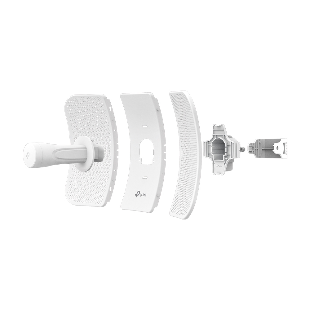 TP-Link Access Point CPE710 / 5GHz / 867Mbps / 23dBi / 2x2 MIMO / Gigabit Ethernet / PoE / IP65 - Bardhë - 2