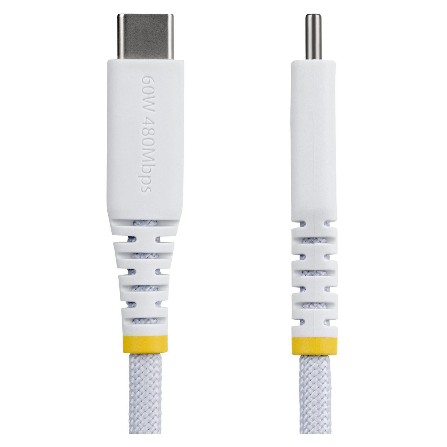 Kabllo USB StarTech.com USB2CC30CMNCBR / USB-C në USB-C / 0.3m / USB 2.0 / 60W / 3A - Zezë - 2