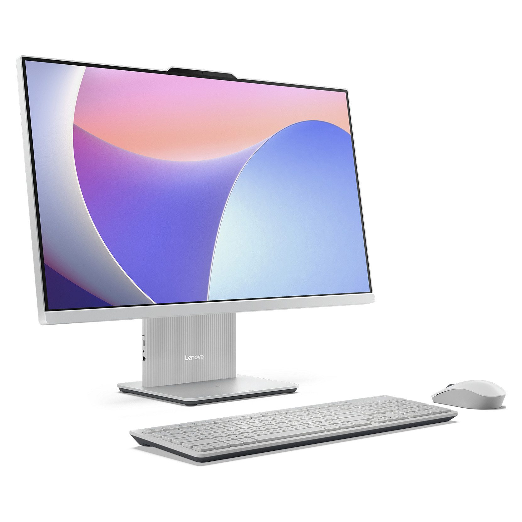 AIO Lenovo IdeaCentre 27ARR9 / Ryzen 7 7735HS / 16GB DDR5 / 512GB / 27" Full HD IPS / AMD Radeon 680M / Wireless Kb+Mouse - Gri - 9