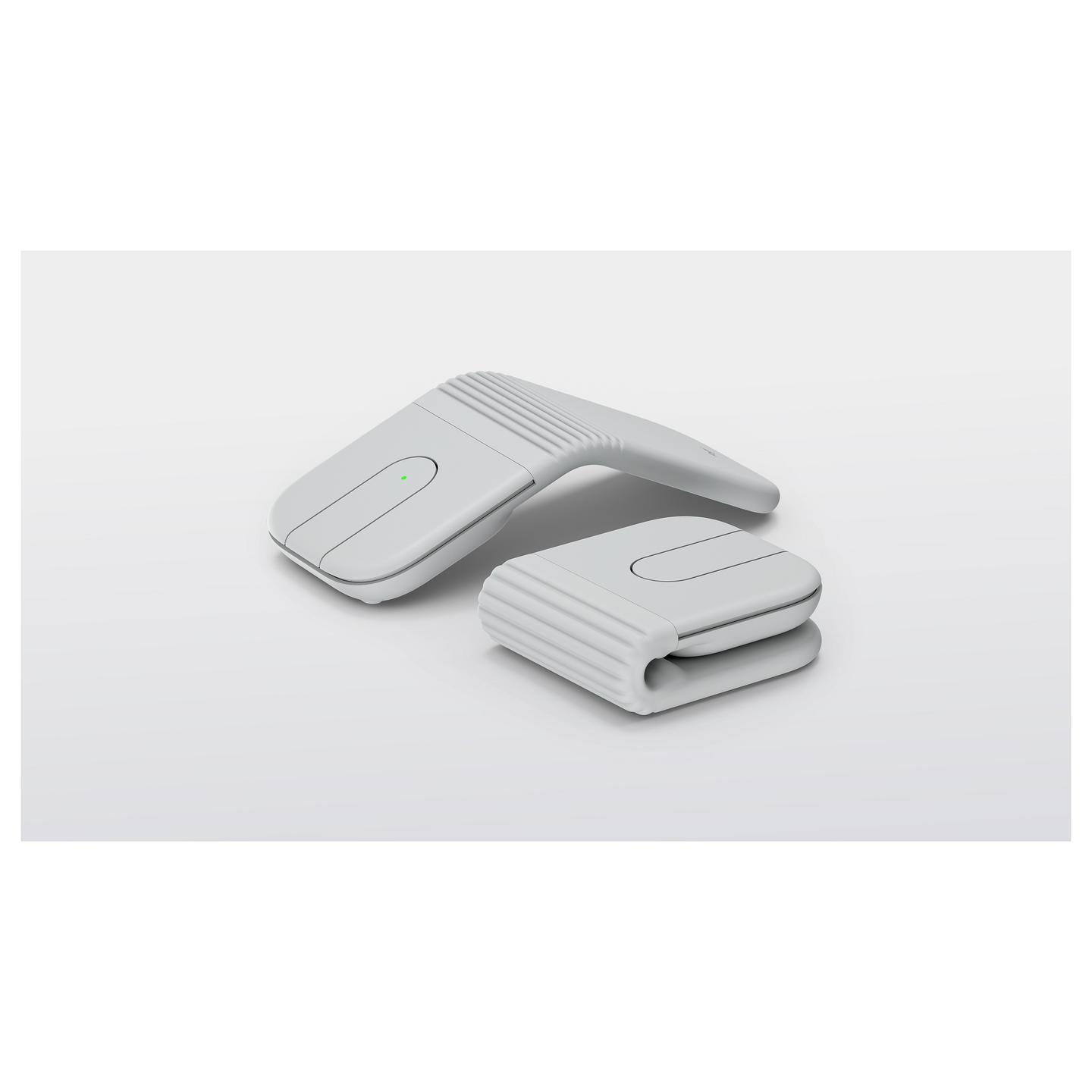 Maus pa kabllo Logitech Mobi Fold, Bluetooth, Sensor Optik, Ambidekstral, Portativ - Bardhë - 7