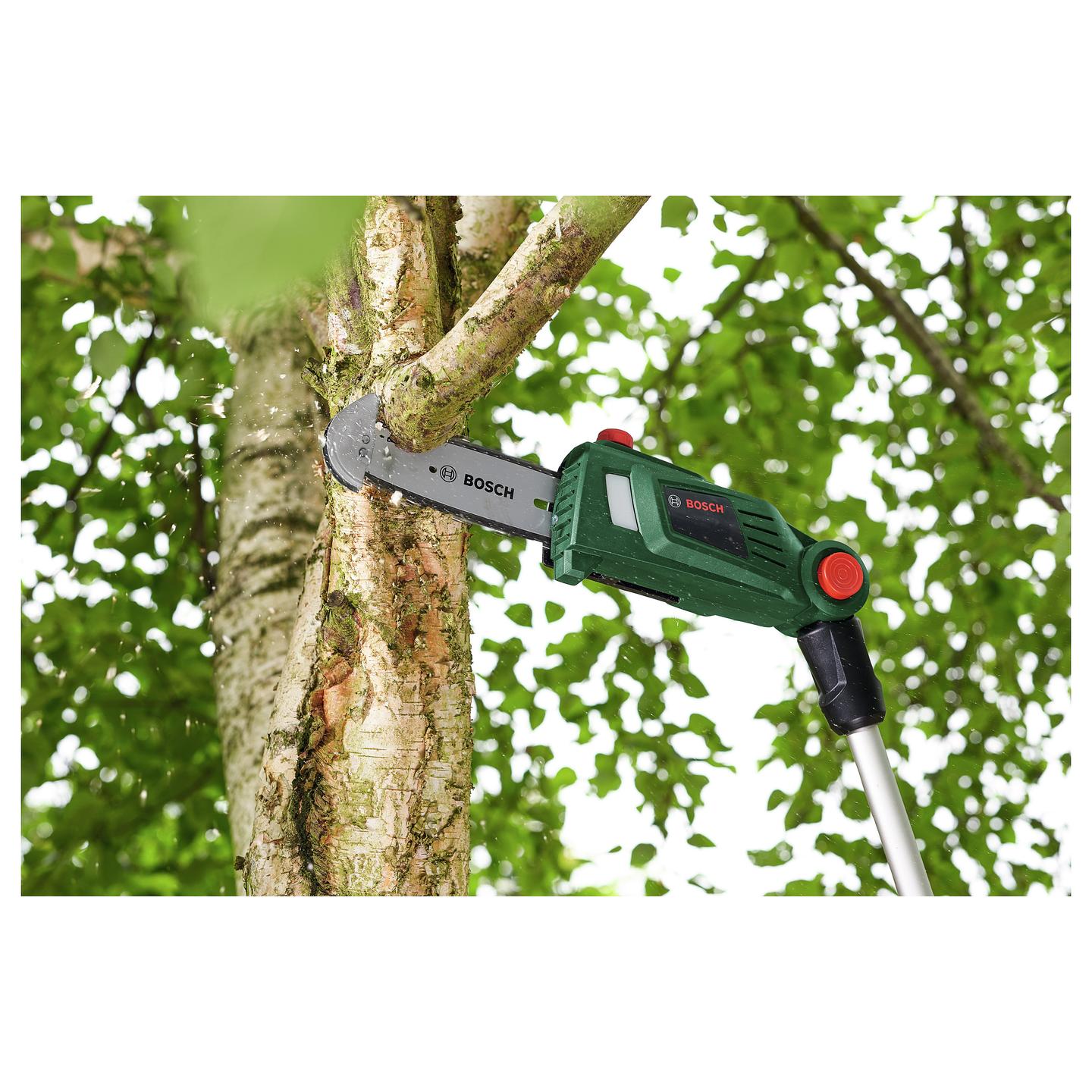 Sharrë për Degë me Shtyllë Bosch UniversalChainPole 18, 18V, 20cm, 4m/s - Gjelbër/Zezë - 12