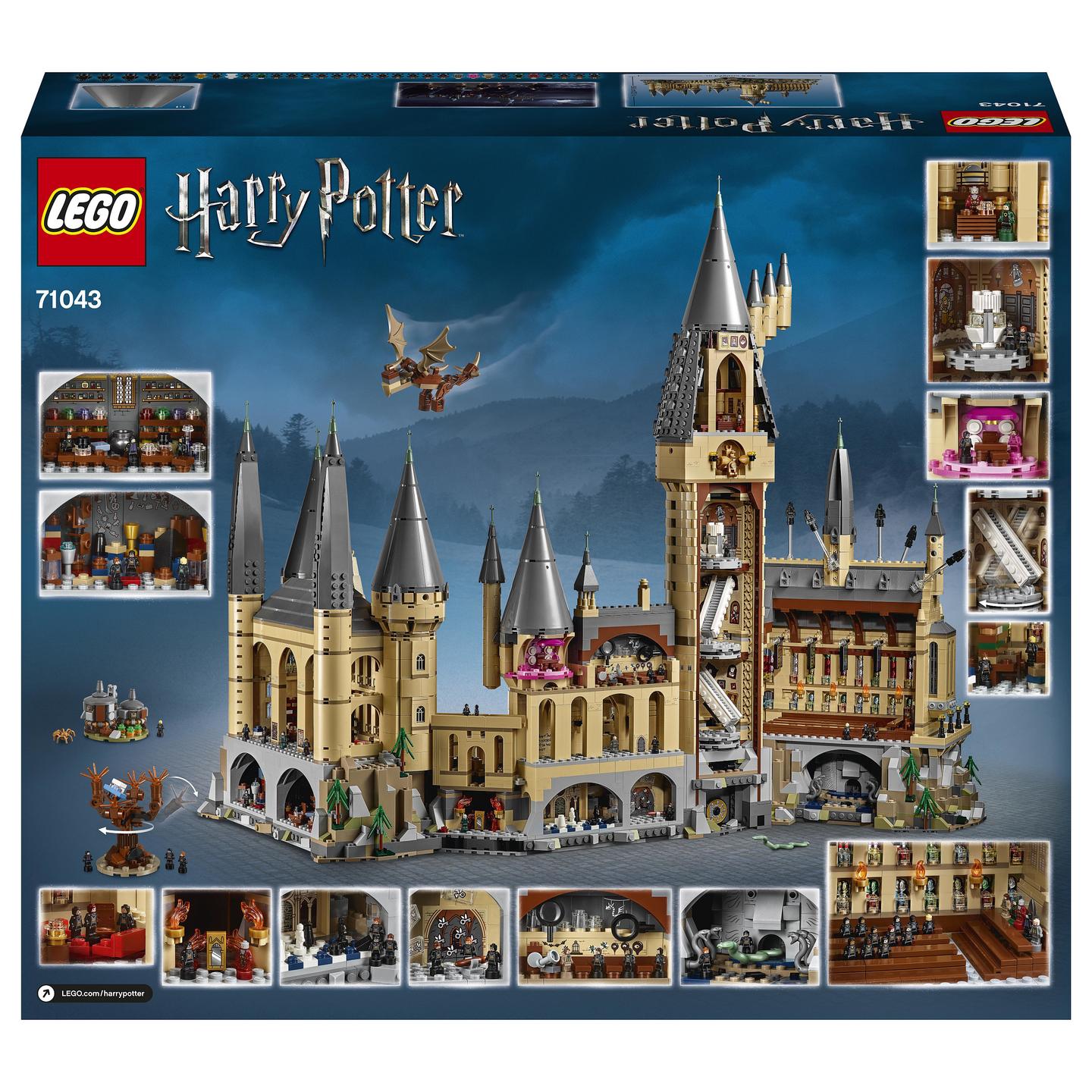 Set LEGO Harry Potter 71043, Hogwarts Castle, 6020 pjesë, 16+ - 2