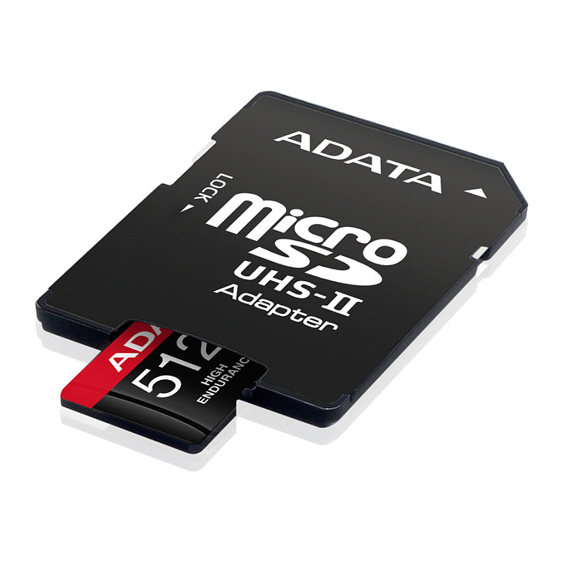 Kartë Memorie ADATA High Endurance / 512GB / MicroSDXC / UHS-I / Class 10 / U3 / V30 - 4