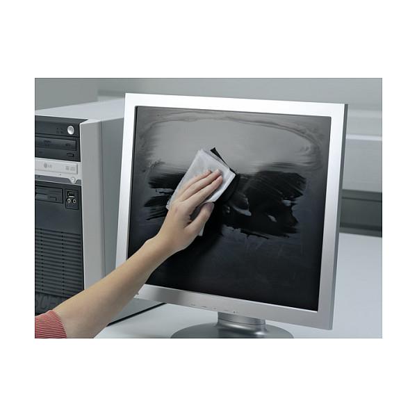 Peceta të Lagura për Pastrim Ekranesh DURABLE SCREENCLEAN BOX 100, 100 Copë - Bardhë - 2