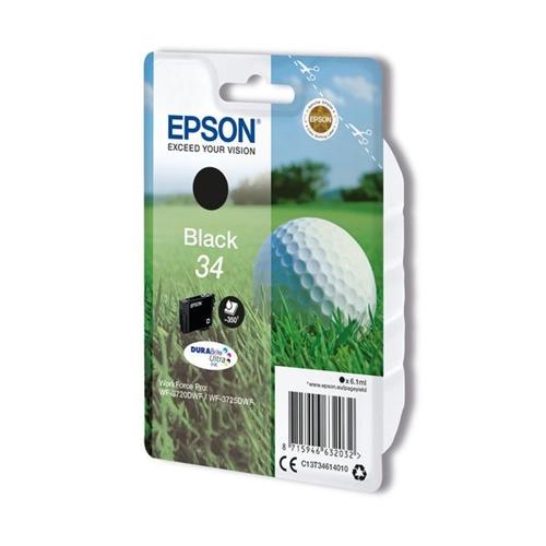 INK Epson 34 / C13T34614010 / 6.1ml / 350 faqe – Zezë - 2