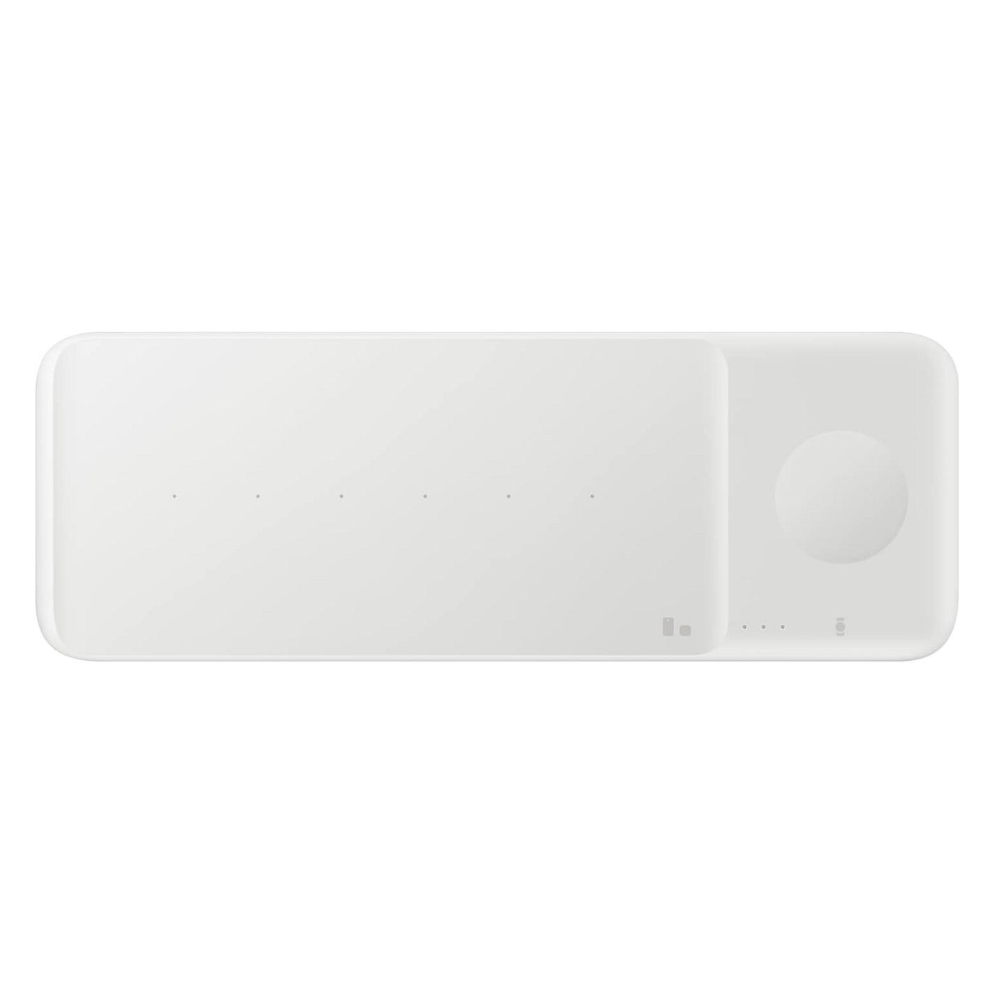 Karikues Wireless Samsung Charger Trio / 3-në-1 / Fast Charging / USB-C - Bardhë - 2