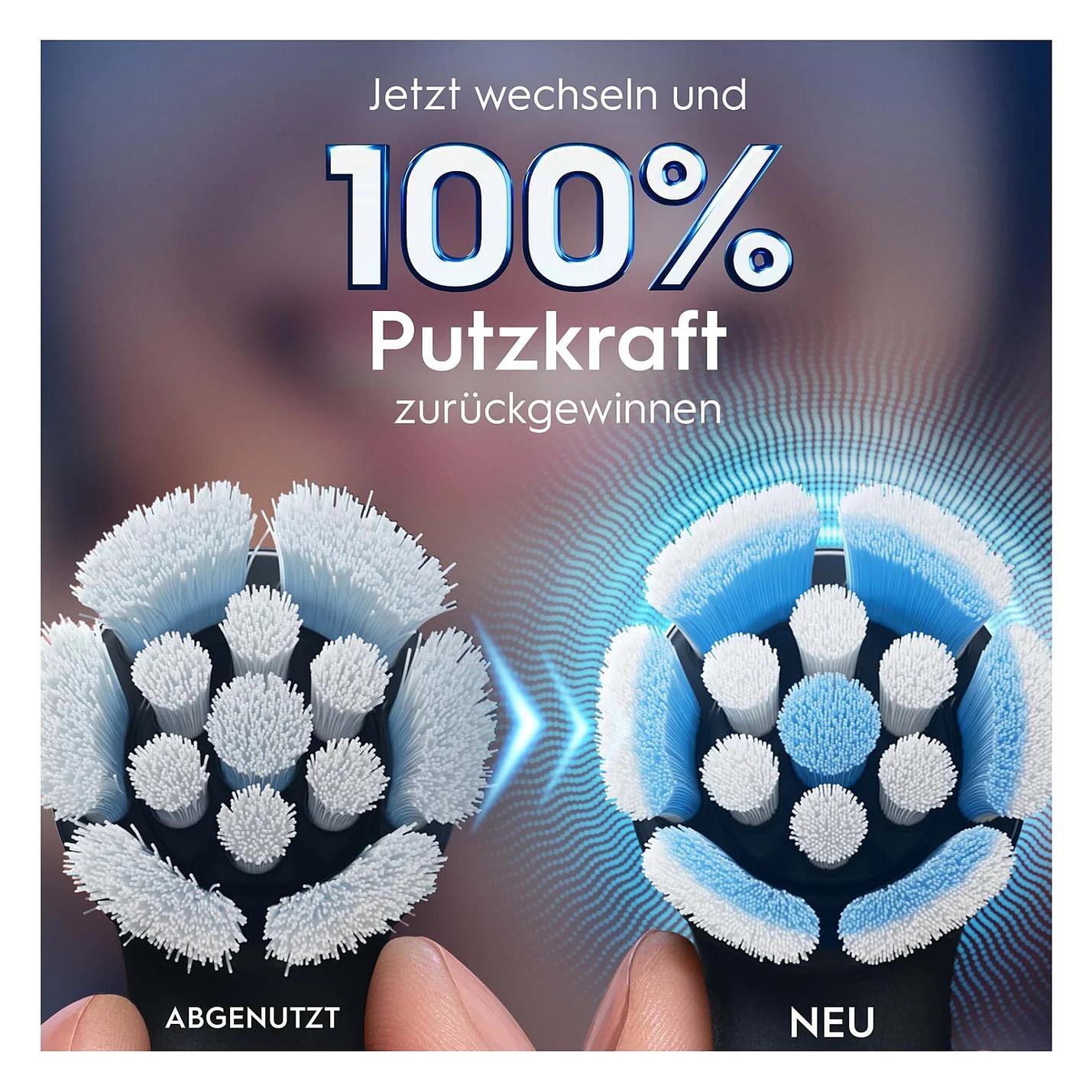 Koka zëvendësuese Oral-B iO Gentle Care, 4 copë - Zezë - 6