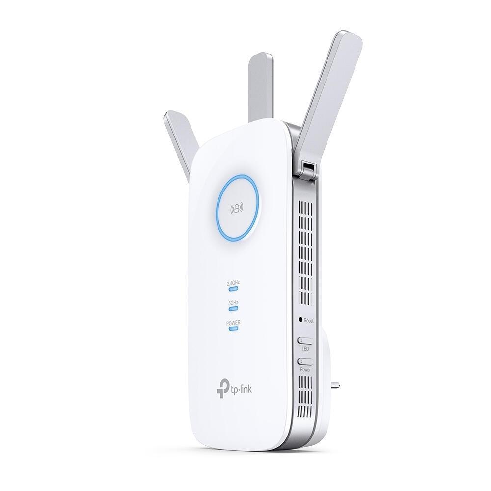 TP-Link RE550 / Wi-Fi 5 / AC1900 / Dual-Band / 1900Mbps / 3×3 MU-MIMO / Beamforming / 3× Antena të jashtme / 1× Gigabit Ethernet - Bardhë