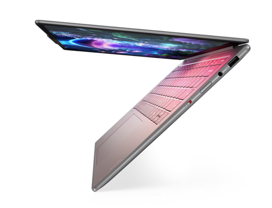 Laptop Lenovo NB Yoga Slim7 14ILL10 / Ultra 5 226V / 16GB LPDDR5x / 512GB / 14' WUXGA OLED 60Hz / Intel Arc Graphics 130V - Luna Grey - 2